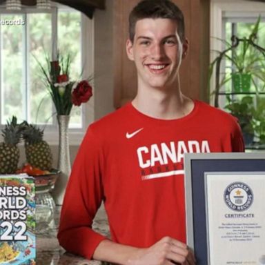 VIDEO: World’s tallest teen