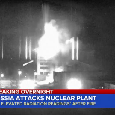 VIDEO: Russia attacks nuclear power plant