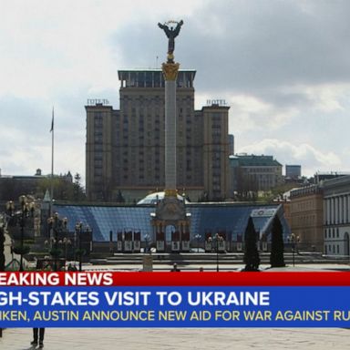 VIDEO: High-stakes visit to Ukraine