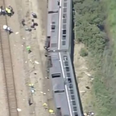 VIDEO: Deadly train derailment