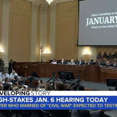 VIDEO: High-stakes Jan. 6 hearing today