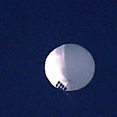 VIDEO: Suspected spy balloon over the US