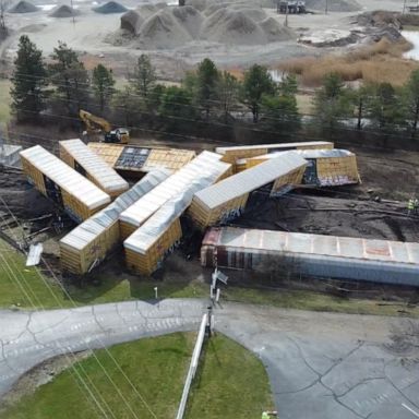 VIDEO: Ohio train derailment investigations