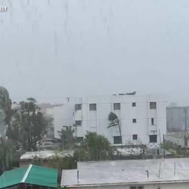 VIDEO: Typhoon strikes Guam