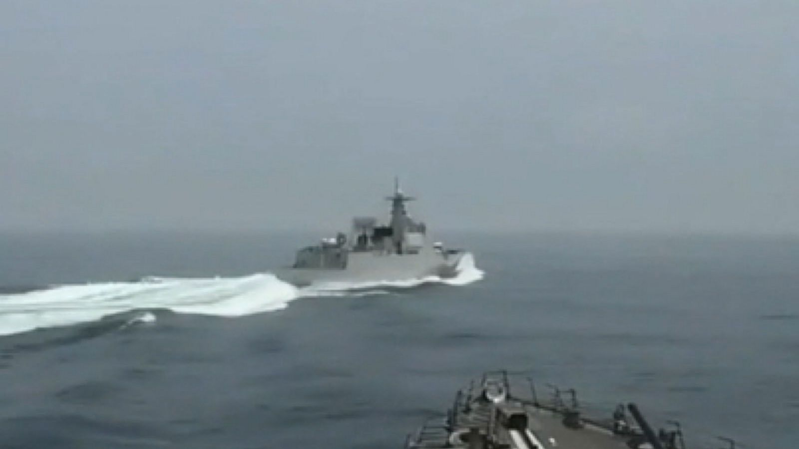 Tense naval encounter with Chinese warship - Good Morning America