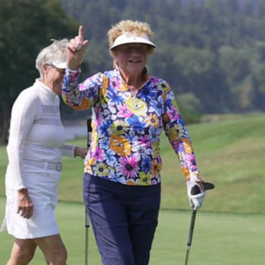 VIDEO: 84-year-old golfer makes history