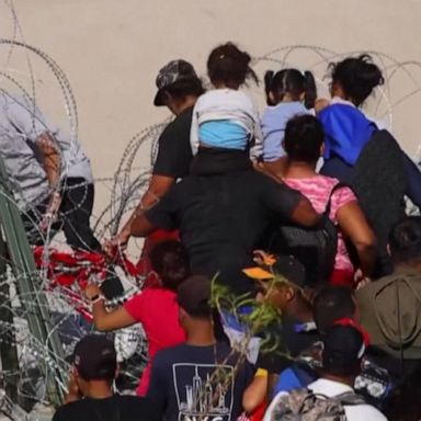 VIDEO: New surge in migrants at the southern border