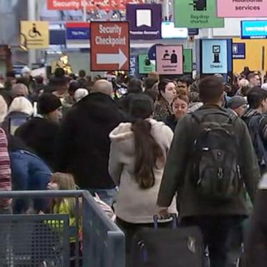 VIDEO: Holiday travel rush begins