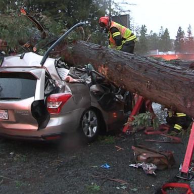 VIDEO: Historic storm slams California