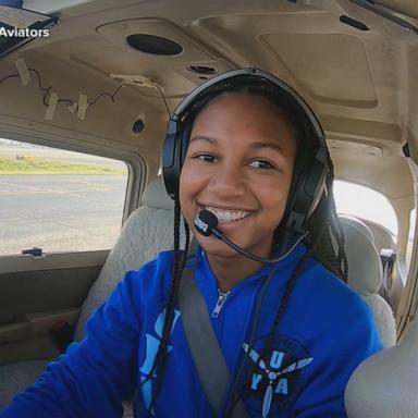 VIDEO: 17-year-old flies into history