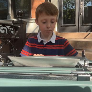 VIDEO: 9-year-old typewriter master