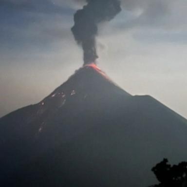 VIDEO: Lost on volcano