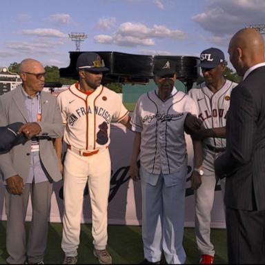 VIDEO: MLB pays tribute to its Black pioneers