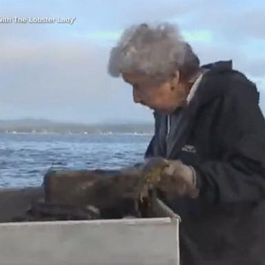 VIDEO: 104-year-old 'Lobster Lady' of Maine