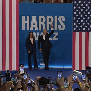 VIDEO: Harris and Walz kick off swing state blitz