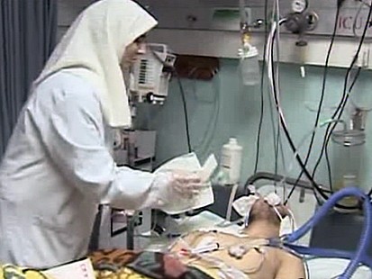 VIDEO: Killed, Wounded Overwhelm Gaza Hospital