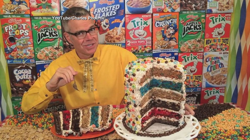 This Cake Made Of Cereal Will Amaze Video Abc News