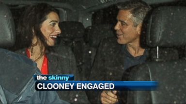 VIDEO: George Clooney is reportedly engaged to successful human rights lawyer Amal Alamuddin.