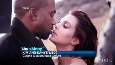 VIDEO: Kim Kardashian and Kanye West are reportedly husband and wife.