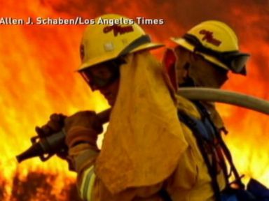 VIDEO: Wall of Fire and Firenadoes on the March in Southern California