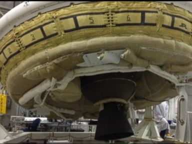 NASA Tests Flying Saucer