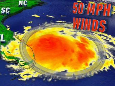 VIDEO: Tropical Storm Arthur Powering Up Off the Florida Coast