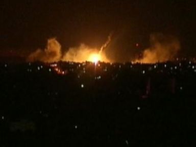 VIDEO: Israel Pummels the Gaza Strip