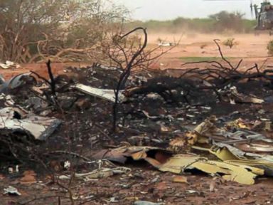 VIDEO: Drone Locates Plane That Disappeared in Remote Desert in Africa