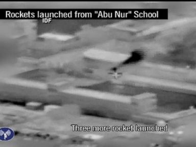 VIDEO: Possible Images of Hamas Rockets Launched From School