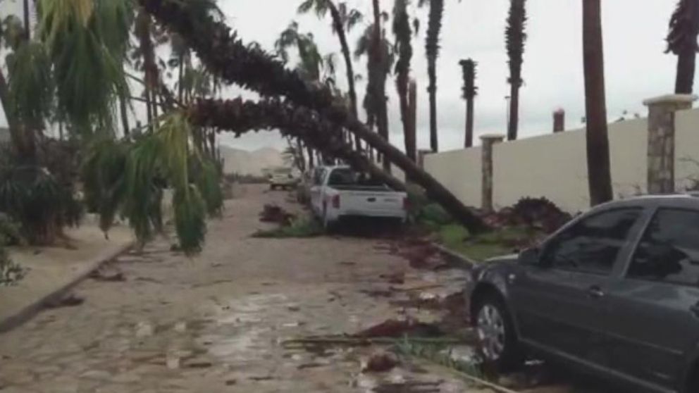 Direct Hit Hurricane Makes Landfall in Mexico's Baja Peninsula Video