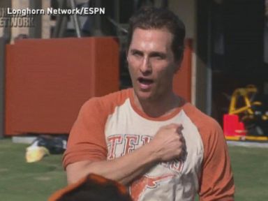 VIDEO: Instant Index: Matthew McConaughey Football Pep Talk at the University of Texas