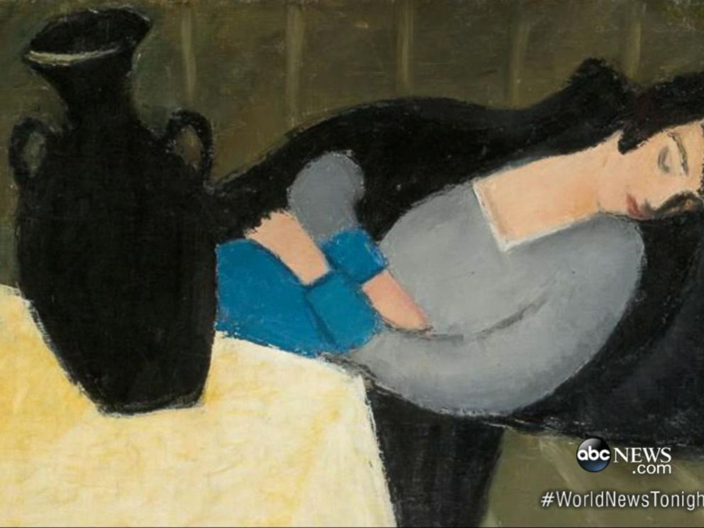 Missing Painting Found in Stuart Little Set Background
