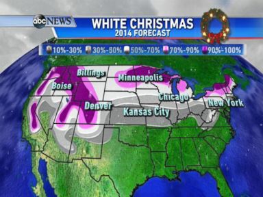 VIDEO: White Christmas For Some Areas of the Country 