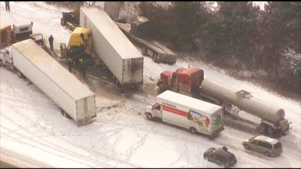 Deadly 170 Car Pile Up in Michigan