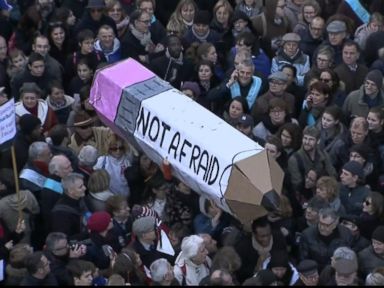 VIDEO: Paris Unites in Solidarity Against Terrorist Attacks