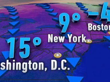 VIDEO: Dangerous and Frigid Temperature Temps Across the Country