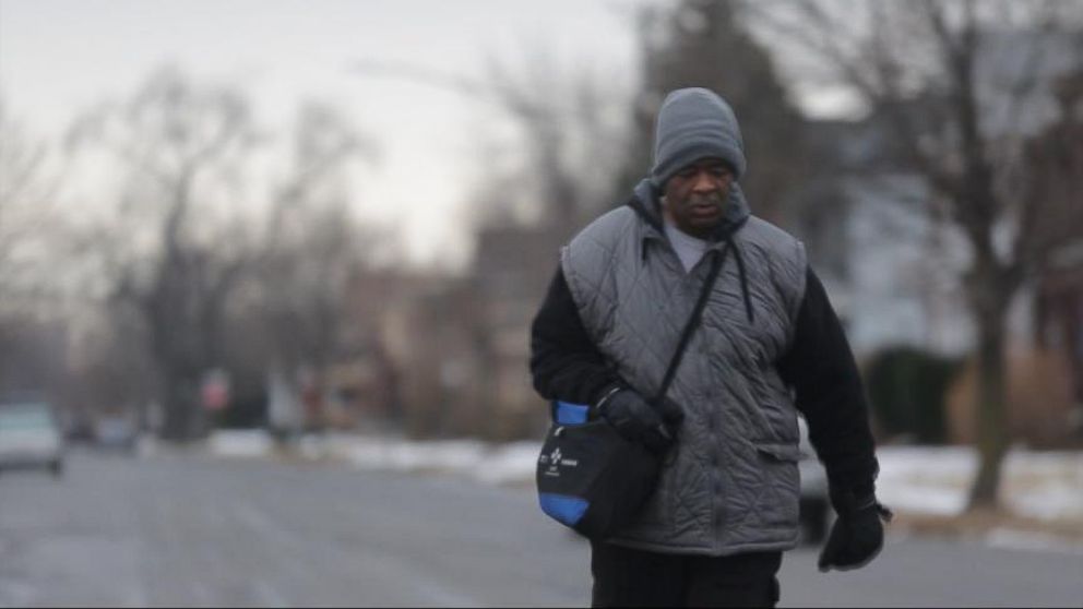 Detroit Man Who Walks 21 Miles to and From Work Breaks Down After Receiving Car