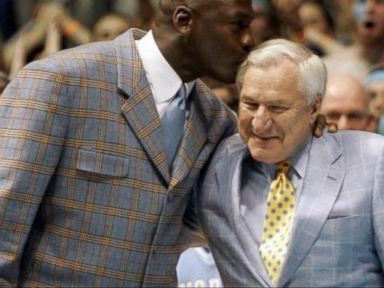 VIDEO: Michael Jordan Says Coach Dean Smith Was Like a 'Second Father' 