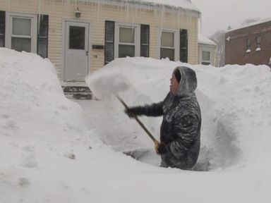 VIDEO: Mounting Snow Causes Boston Roof Collapse