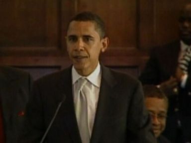 VIDEO: Barack Obama and Hillary Clinton spoke at black churches in Selma, Alabama, on the 42nd anniversary of the civil rights march.