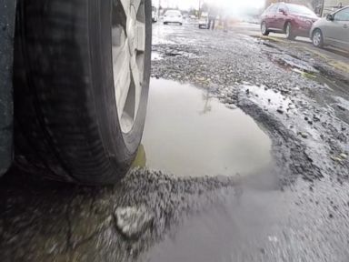 VIDEO: Severe Winter Breeds Potholes, Some Even Deadly