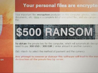 VIDEO: Hackers Victimize Companies and Municipalities By Blocking Access to Critical Files