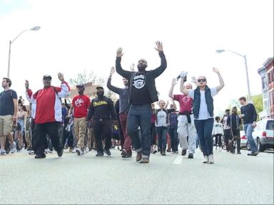 VIDEO: Rioting Replaced by Peaceful Protests in Baltimore