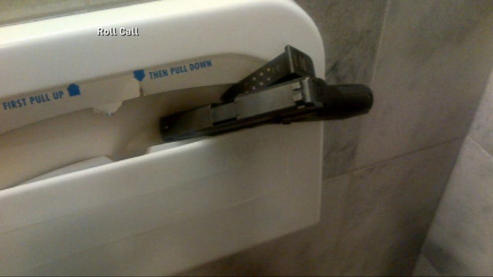 Capitol Police Officers Get Bathroom Training After Leaving Firearms in ...