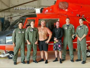 VIDEO: Index: 2 Missing Divers Rescued Off the Coast of Texas