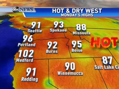 VIDEO: Record Heat Wave Expected to Continue in the West