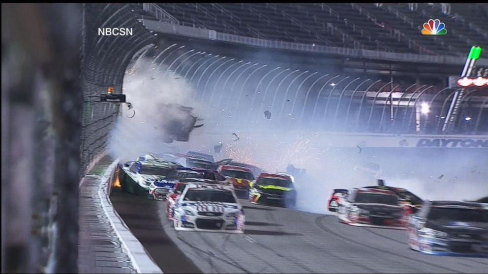 Video Terrifying NASCAR Crash in Daytona ABC News