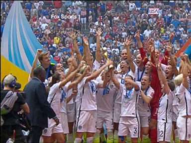 VIDEO: Ticker Tape Parade for World Cup-Winning U.S. Women