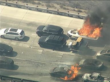 VIDEO: Firefighters Say Drones Hindered Their Ability to Fight California Highway Fire