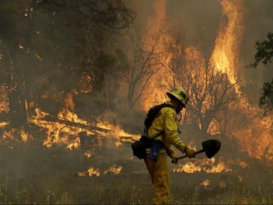 VIDEO: Lightning Sparks Dozens of Wildfires in California